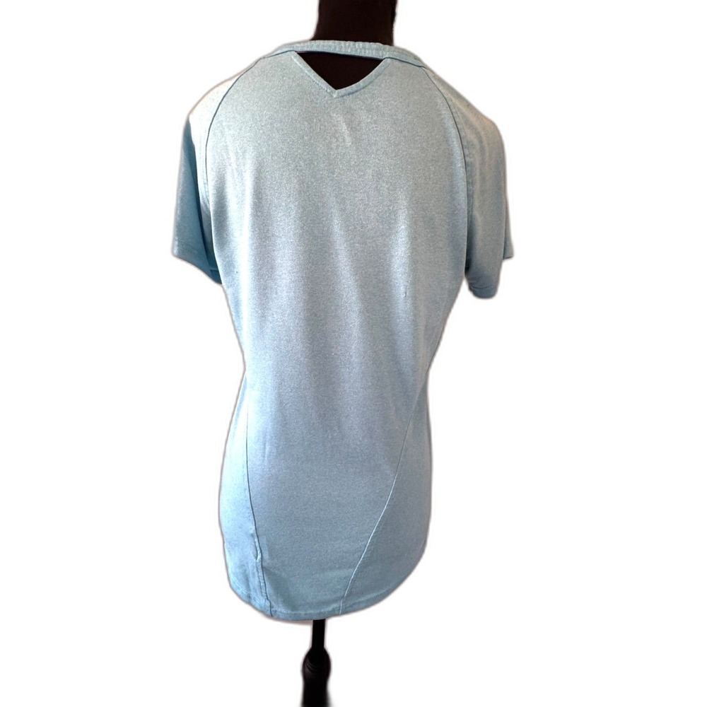 Helly Hansen X-Cool Activewear Top XS Light Blue Short Sleeve Performance Tee - Picture 3 of 7